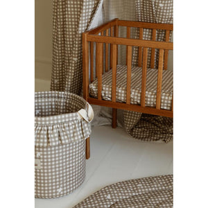 Countryside Check Toy Basket by Malomi Kids