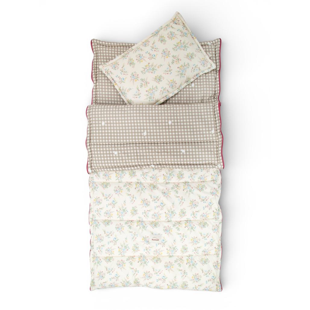 Blooming Meadow Sleeping Bag with Pillow by Malomi Kids