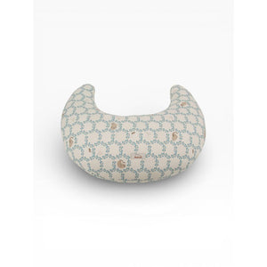 Blue Cottage Feeding Cushion by Malomi Kids
