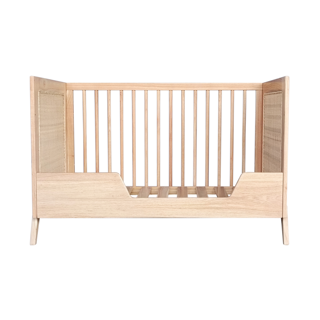 MARELIA BOIS Evolutive Bed 60X120 CM - From Crib to Toddler Bed