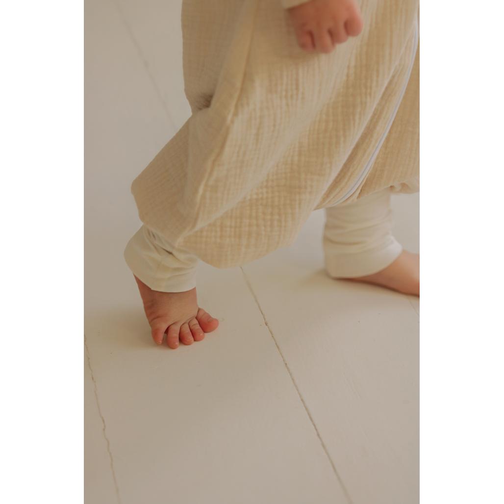 Muslin Sleeping Bag with Legs by Malomi Kids