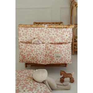 Blush Daisies Cot Organiser by Malomi Kids