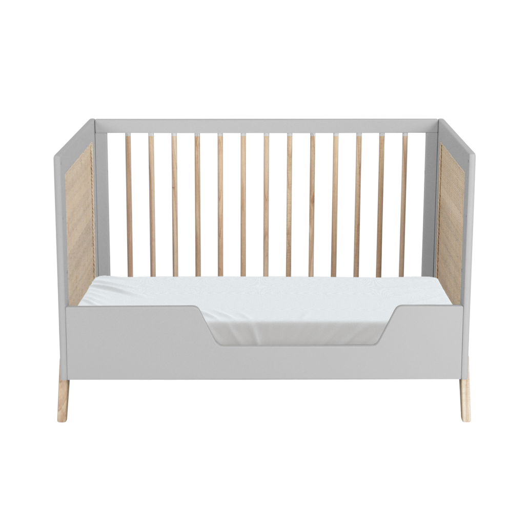 Marelia Evolutive Bed Rattan 60 x 120 - Lune