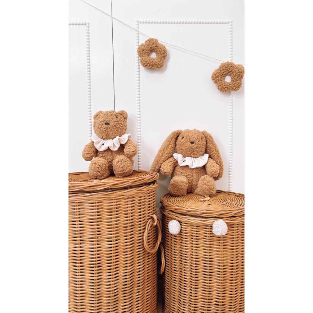 Bunny Cuddly Toy with Scrunchie by Malomi Kids