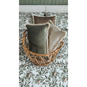 Velvet Cushion with Fringe by Malomi Kids