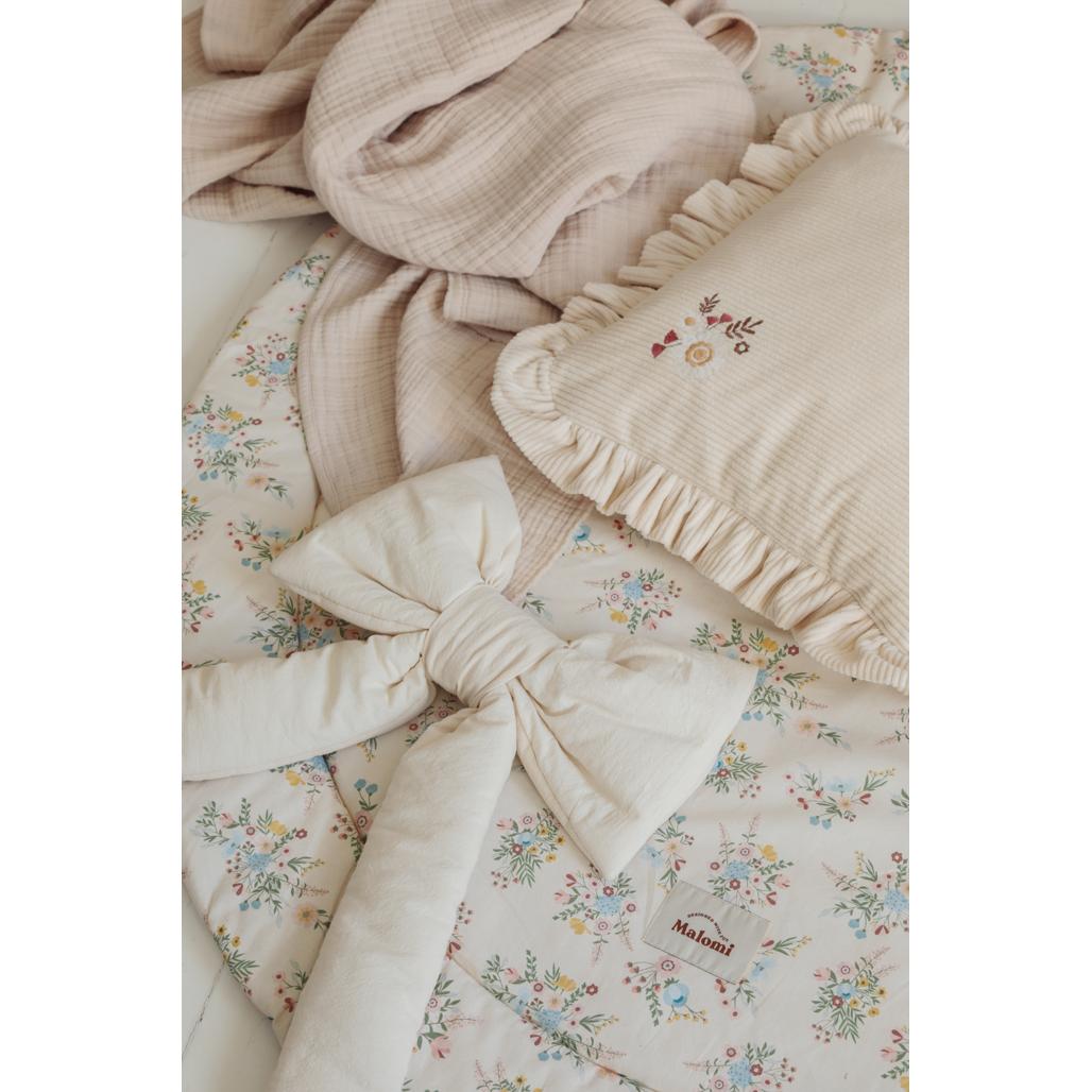Washed Cotton Decorative Bow by Malomi Kids