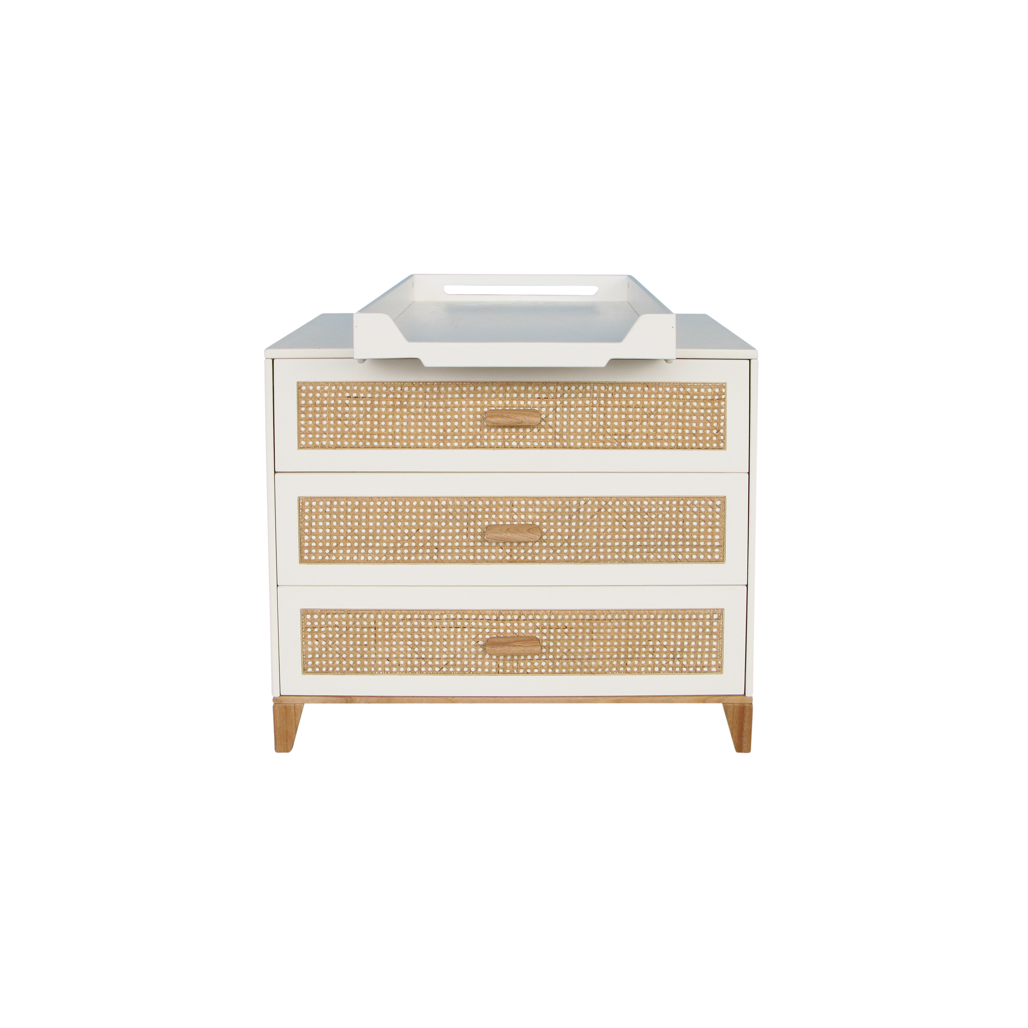 NAMI Neige Rattan Chest of Drawers