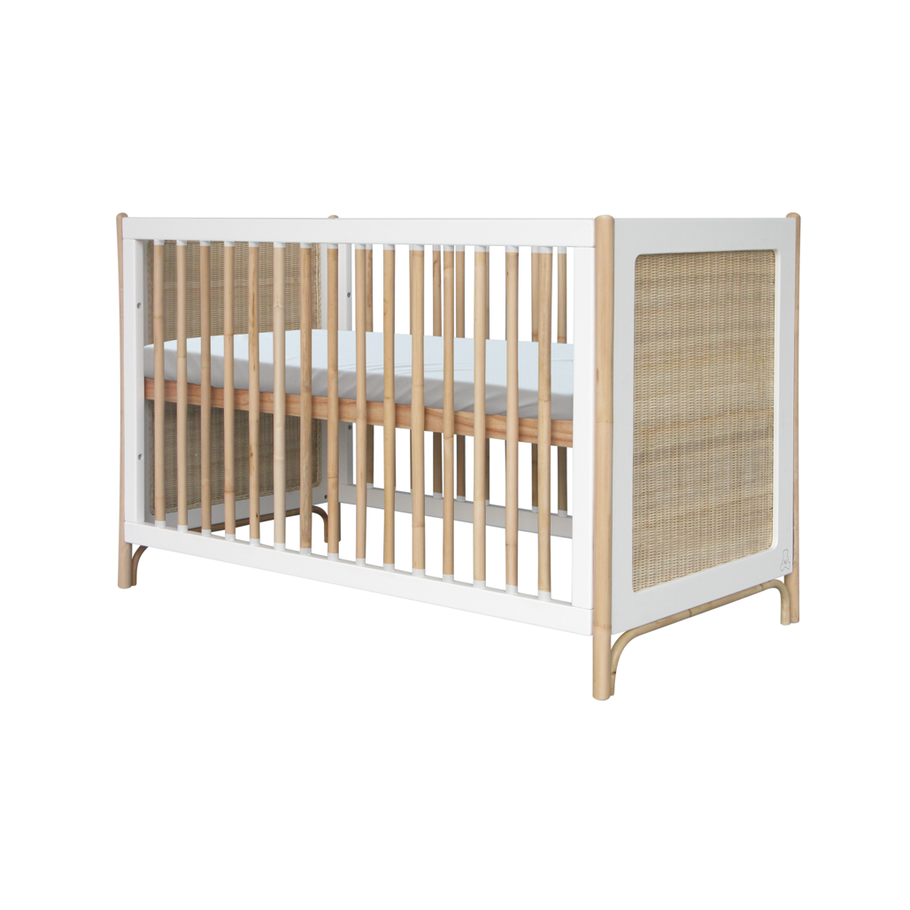 Oceania Evolutive Bed 60 x 120 - Neige