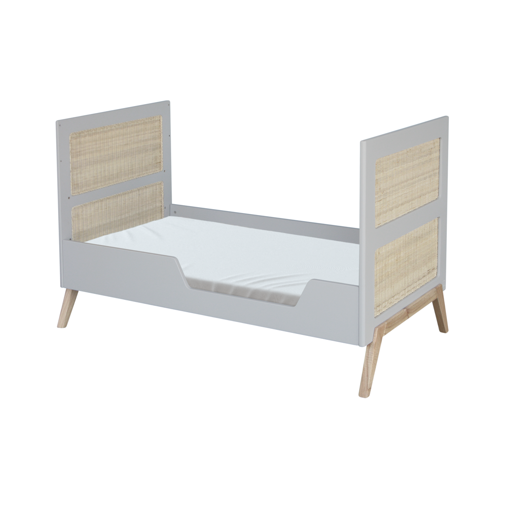Marelia Multi-Evolutive Bed Rattan 70 x 140 - Moon