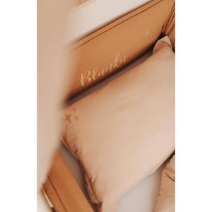 Washed Cotton Stars Cot Bumper by Malomi Kids