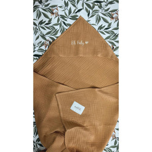 Muslin Hooded Towel by Malomi Kids