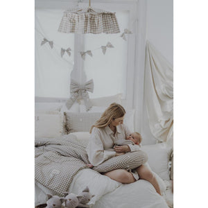 Countryside Check Fabric Lampshade by Malomi Kids