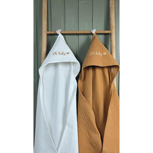 Muslin Hooded Towel by Malomi Kids