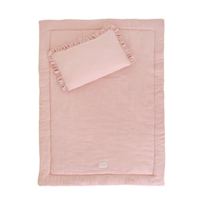Muslin Ruffle Bedding Set with Filling by Malomi Kids