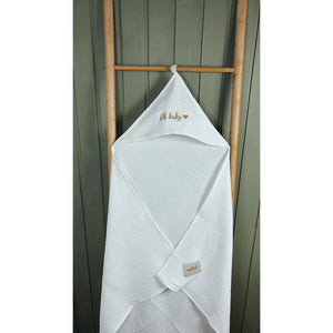Muslin Hooded Towel by Malomi Kids