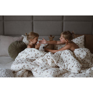 Free Horses Bamboo Bedding Set with Filling by Malomi Kids