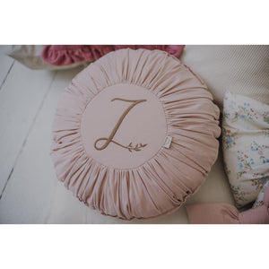 Round Washed Cotton Cushion by Malomi Kids