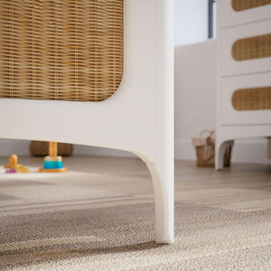 NÉRÉIDES Neige Evolutive Bed 70 x 140 CM - From Crib to Junior Bed