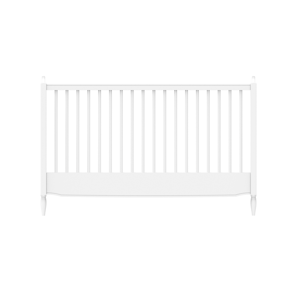 LAFAYETTE NEIGE Evolutive Bed 70X140 - From Crib to Junior Bed or Desk