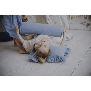 Corduroy Frill Cushion by Malomi Kids