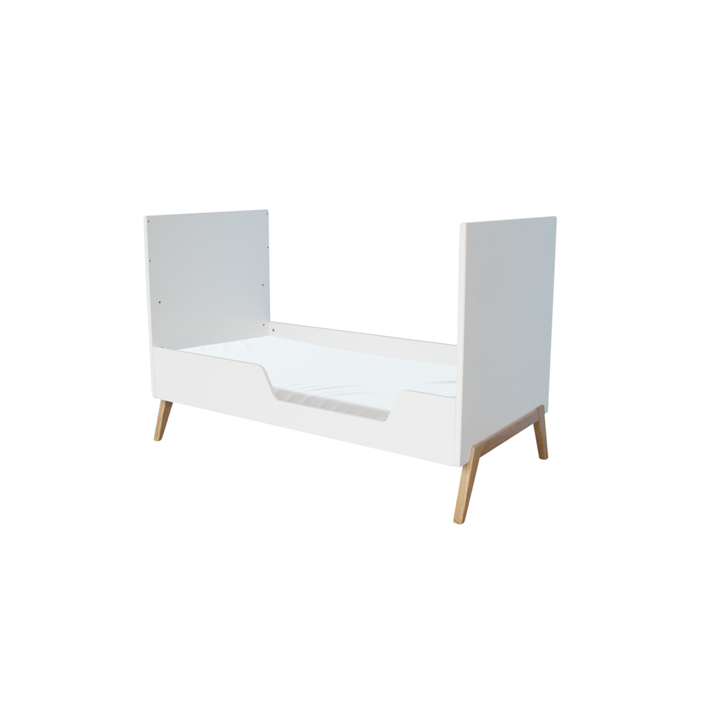 Marélie Evolutive Bed 70 x 140 - Neige