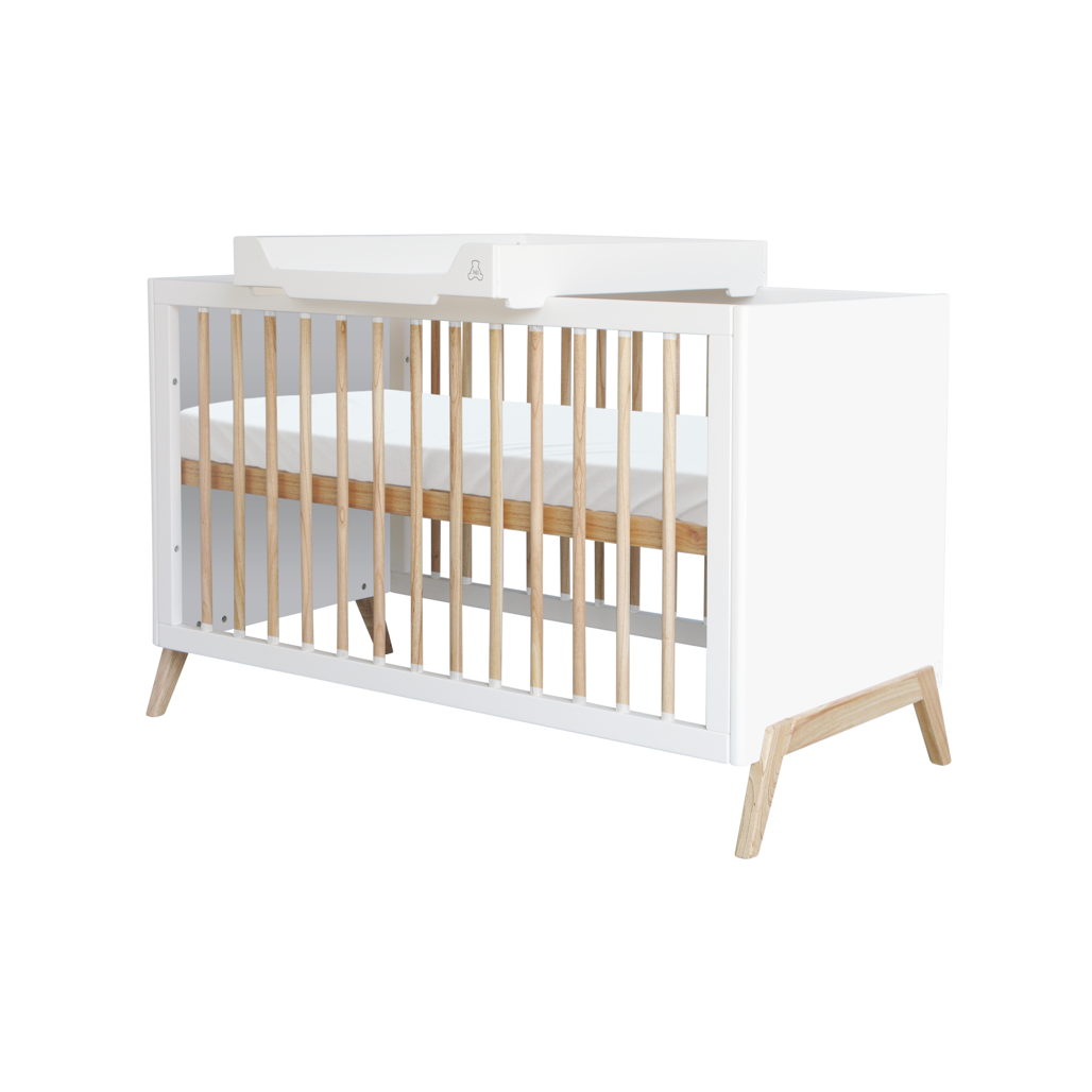 Marélie Evolutive Bed 60 x 120 - Neige