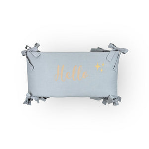 Washed Cotton Stars Cot Bumper by Malomi Kids