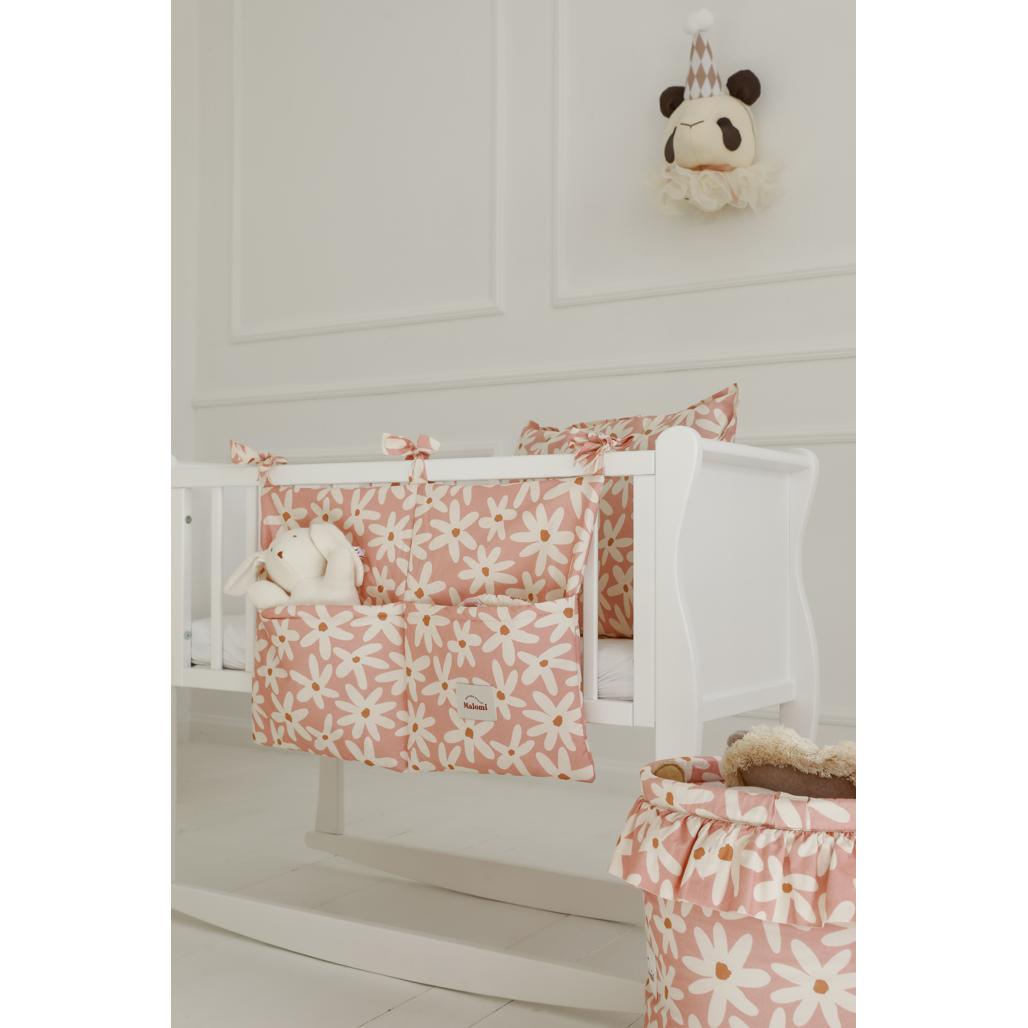 Blush Daisies Toy Basket by Malomi Kids