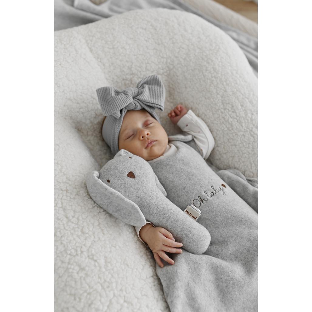 Organic Rabbit Rattle by Malomi Kids