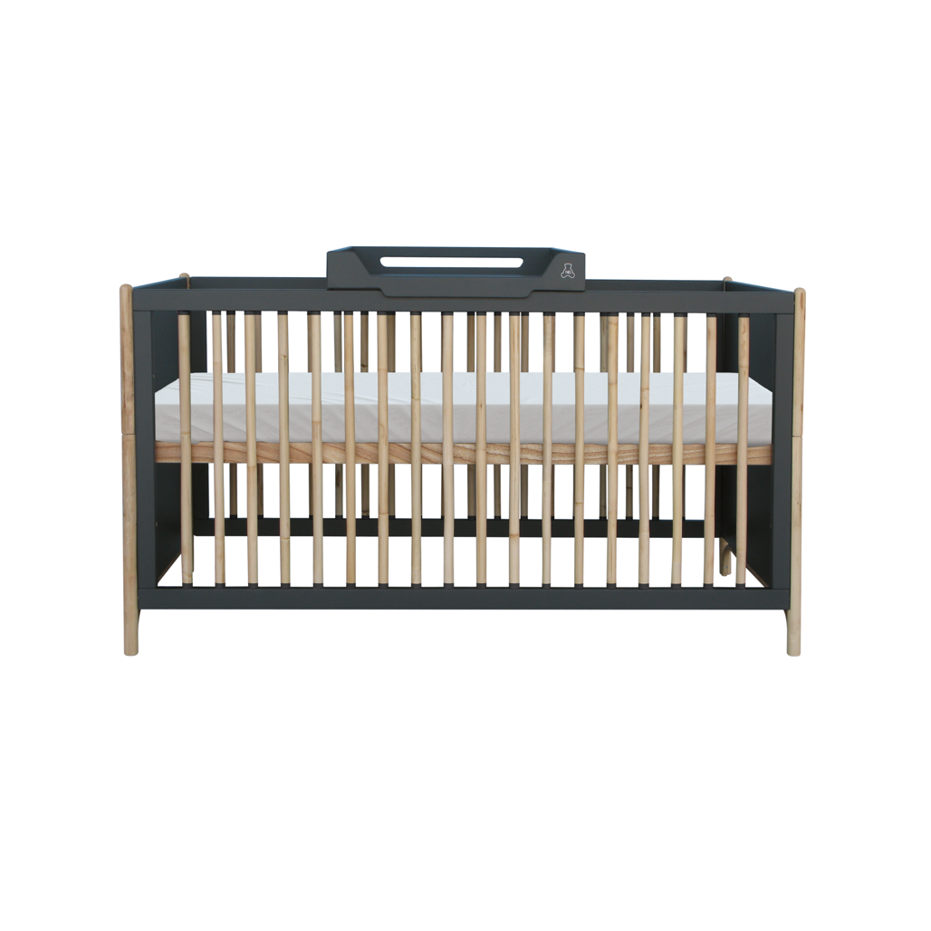Oceane Evolutive Bed Cannes 70 x 140 - Ardoise