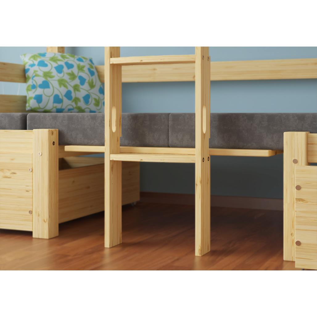 ELEN Bunk Bed LACQUERED PINE