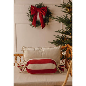 Velvet Christmas Bow with Golden Stars by Malomi Kids