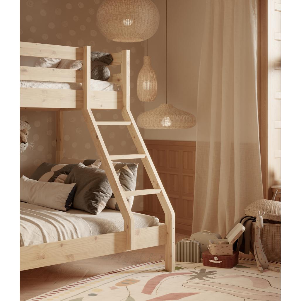 DENIS Bunk Bed LACQUERED PINE