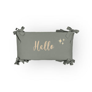 Washed Cotton Stars Cot Bumper by Malomi Kids