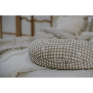 Countryside Check Feeding Cushion by Malomi Kids
