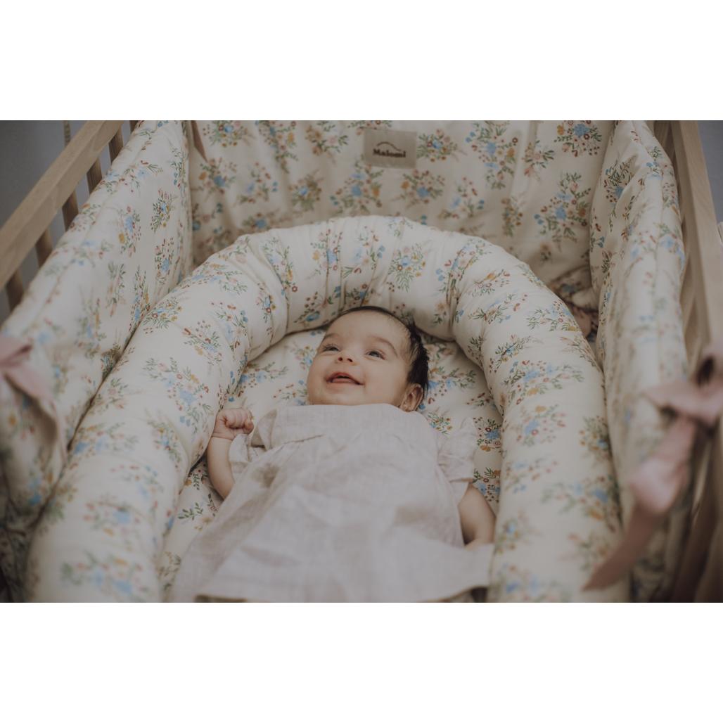 Blooming Meadow Baby Nest by Malomi Kids