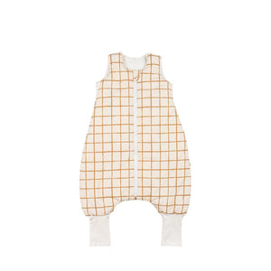 Camel Check Sleeping Bag with Legs by Malomi Kids