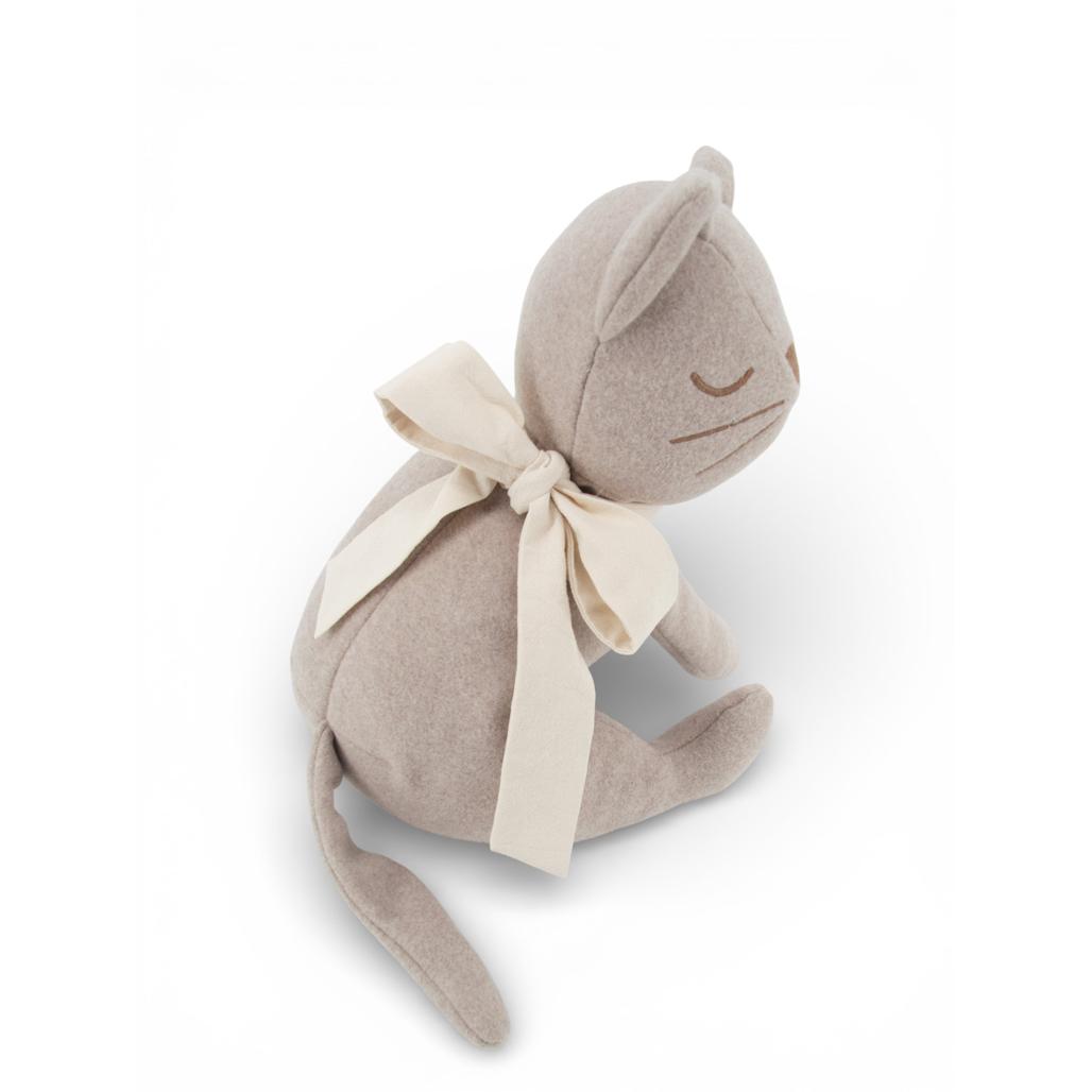 Organic Fleece Cat Cuddly Toy by Malomi Kids