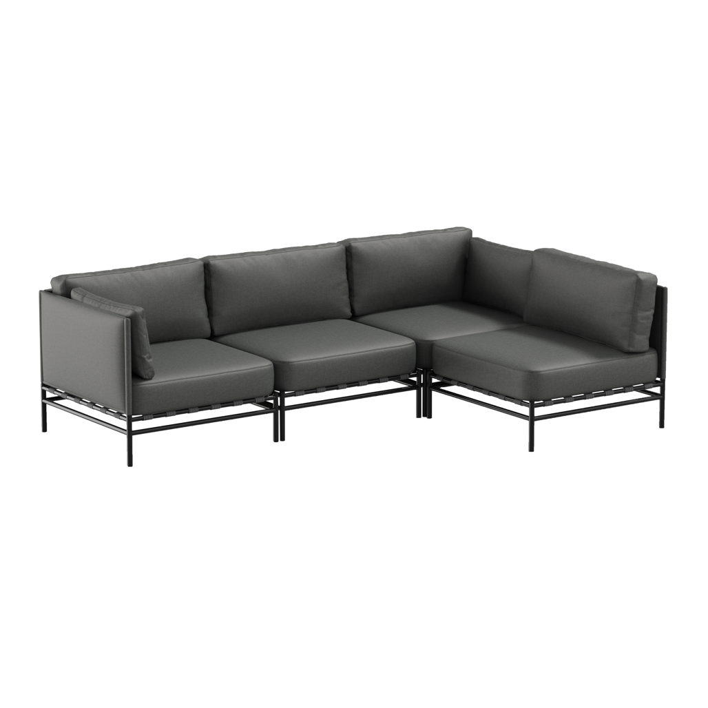 DANDY 3 Seater + Single Module Outdoor Sofa