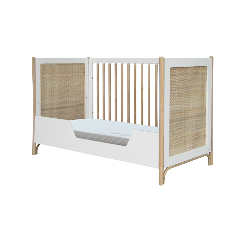 Oceania Evolutive Bed 60 x 120 - Neige