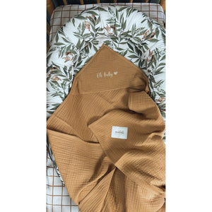 Muslin Hooded Towel by Malomi Kids