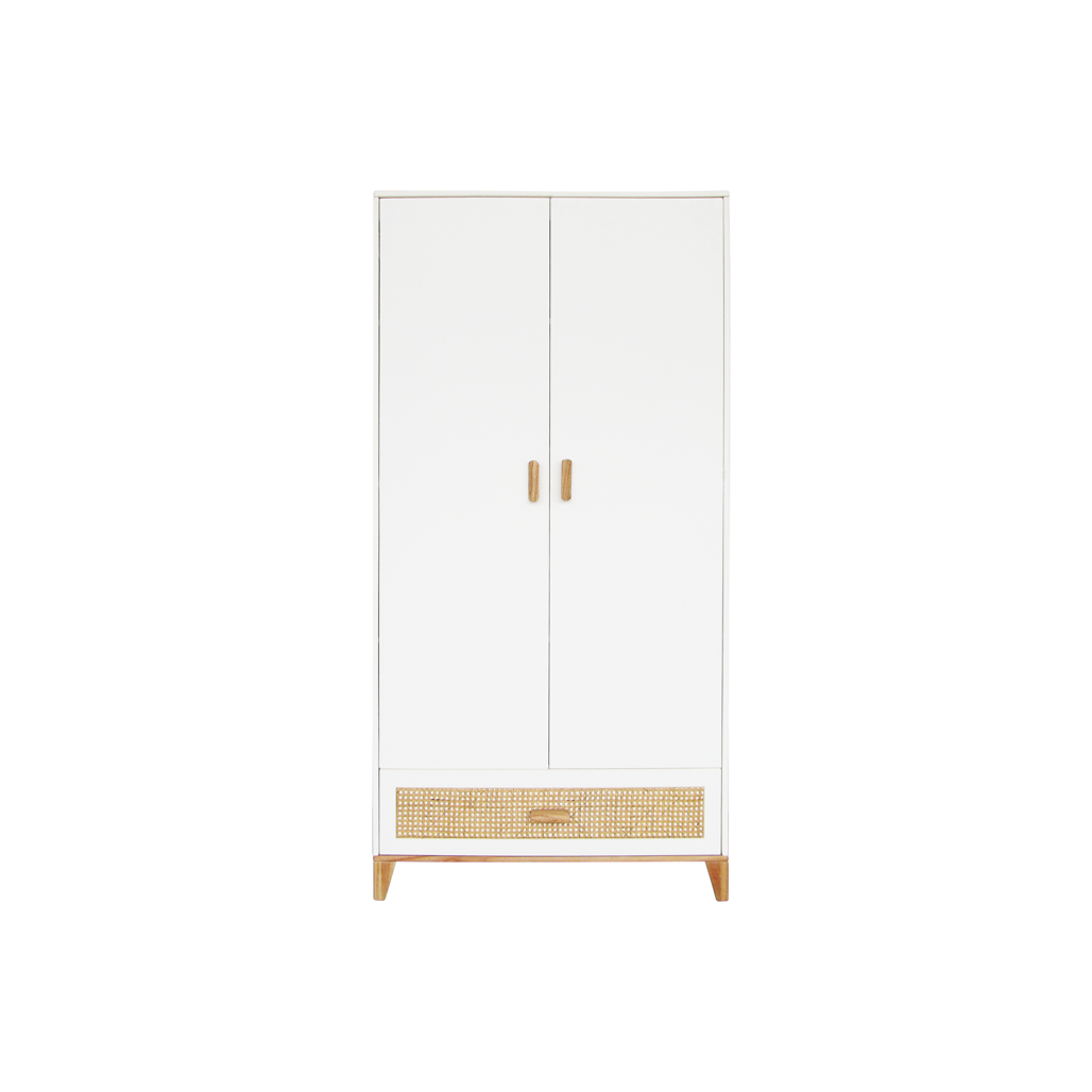 NAMI Neige Rattan Wardrobe