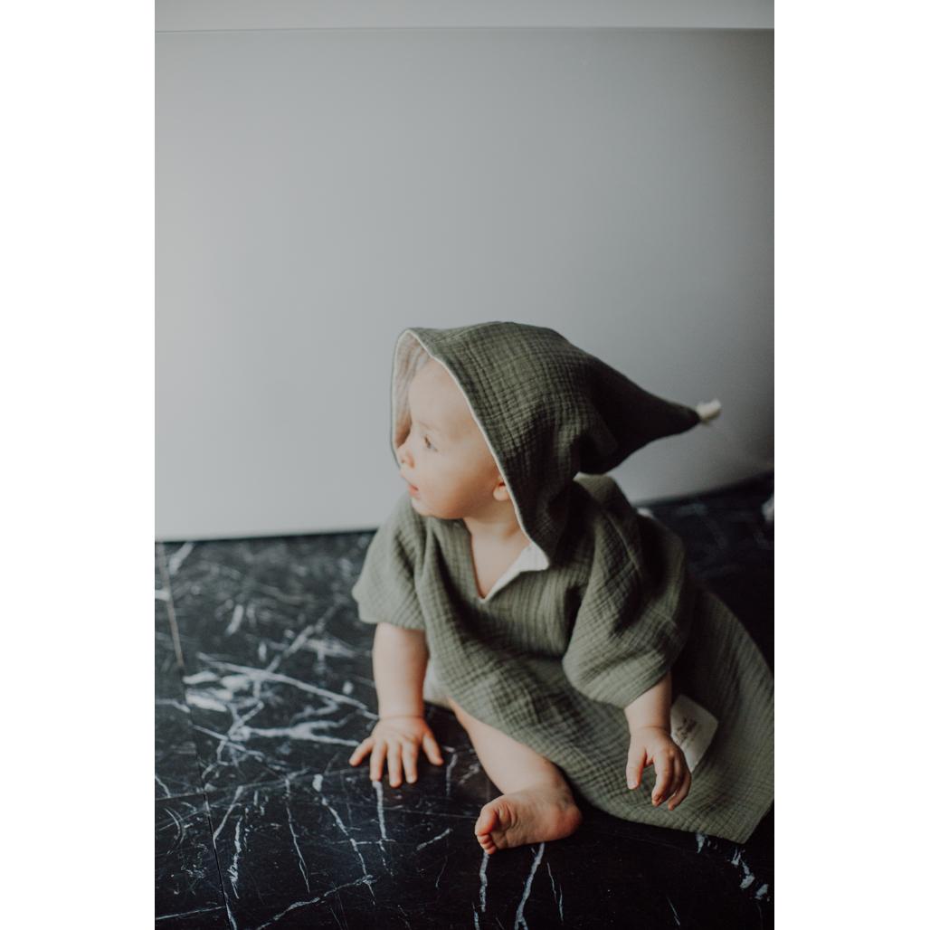 Muslin Bath Poncho by Malomi Kids