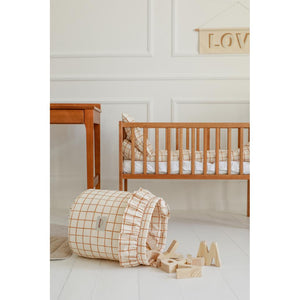 Camel Check Toy Basket by Malomi Kids