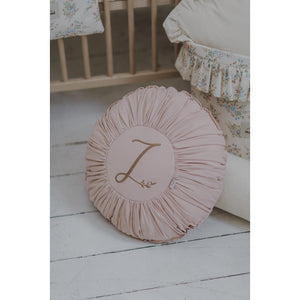 Round Washed Cotton Cushion by Malomi Kids