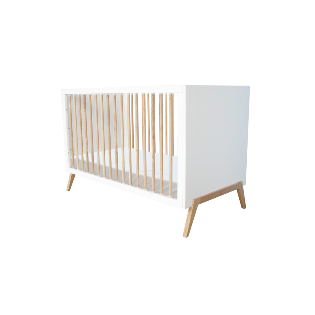 Marélie Evolutive Bed 70 x 140 - Neige