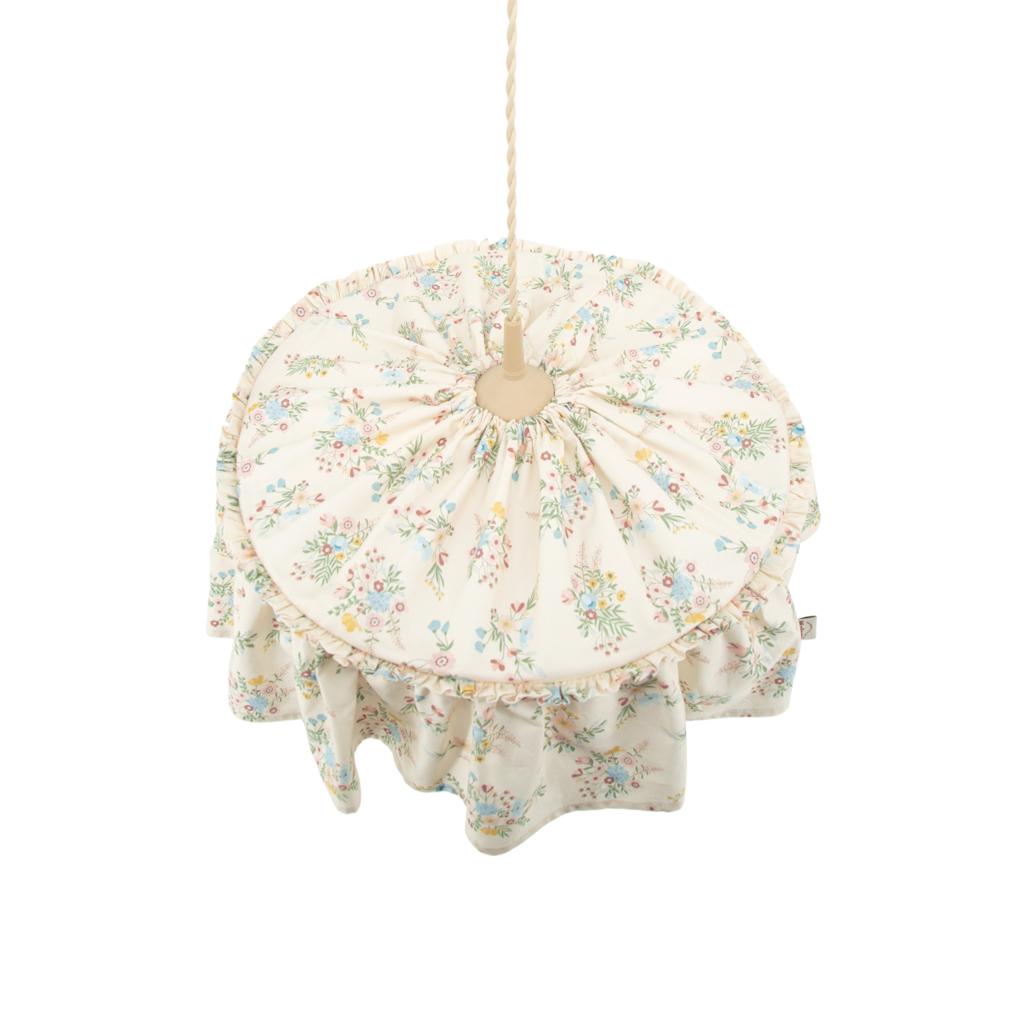 Blooming Meadow Fabric Lampshade by Malomi Kids