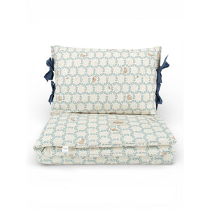 Blue Cottage Bedding Set with Filling by Malomi Kids