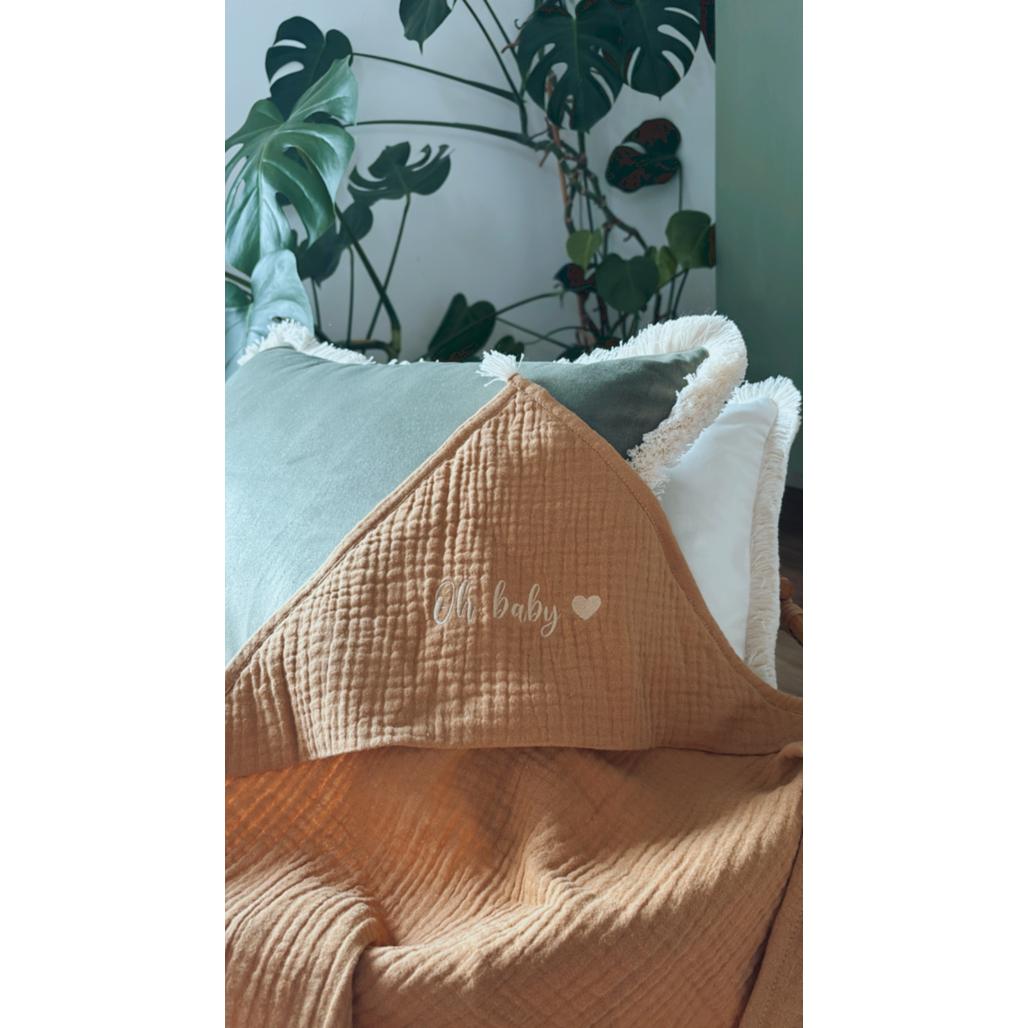 Muslin Hooded Towel by Malomi Kids