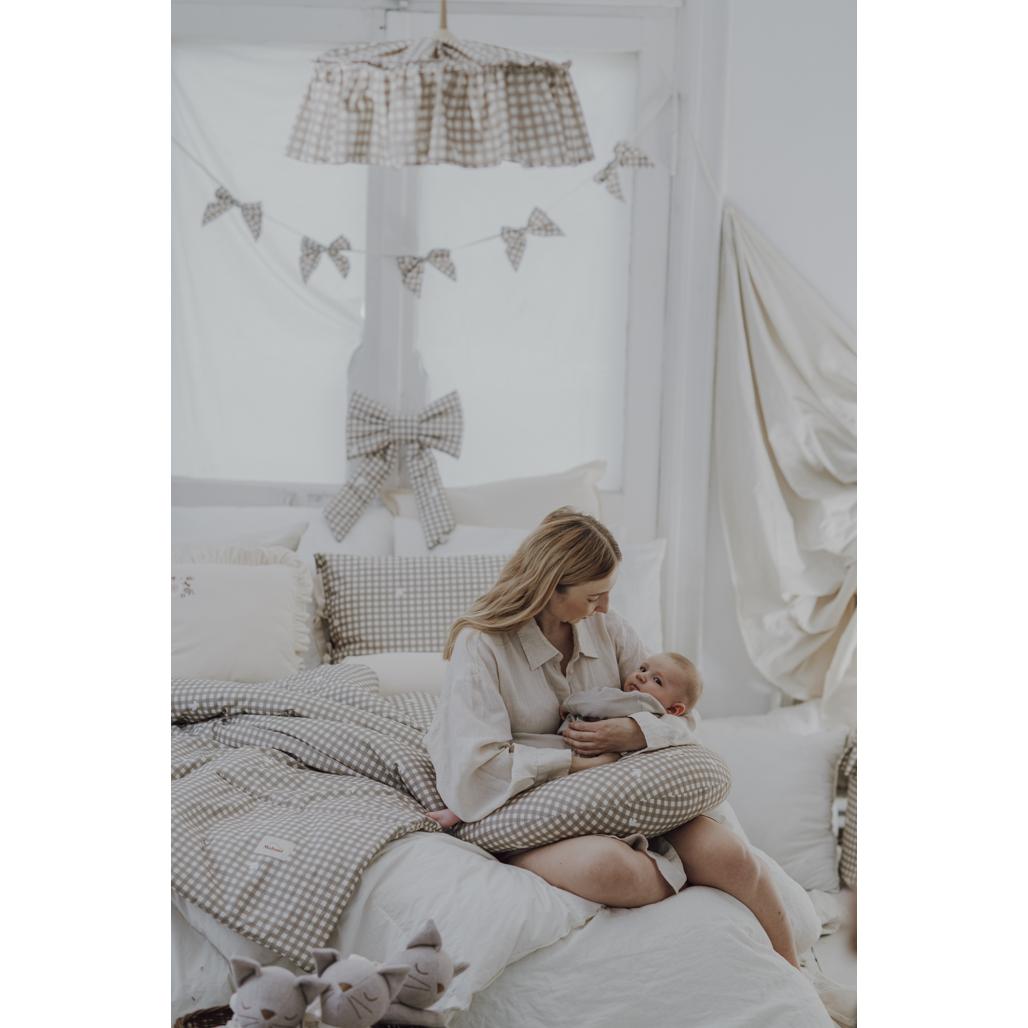 Countryside Check Decorative Bow by Malomi Kids